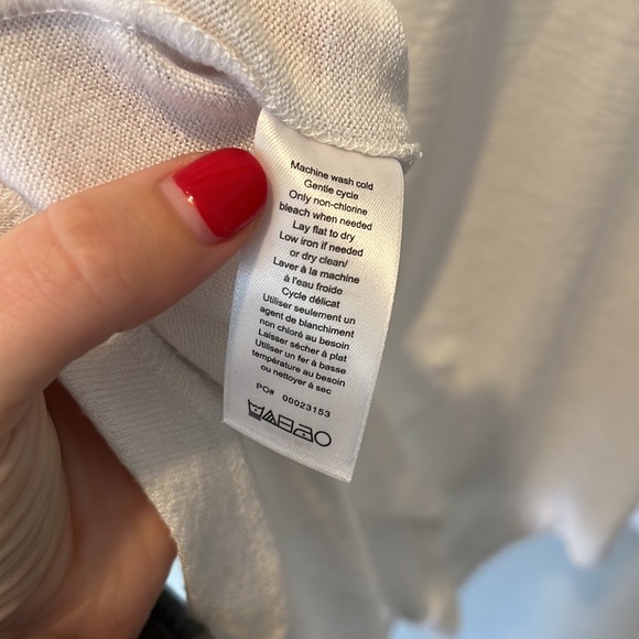 rag & bone Hudson Tee, White - M - Picture 10 of 10